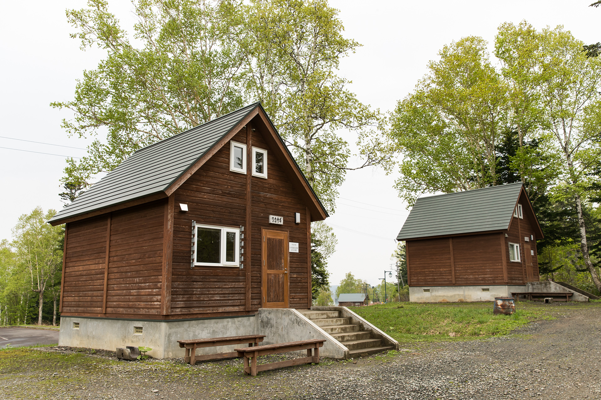 Come and enjoy your stay in the log cabins with your friends and family!