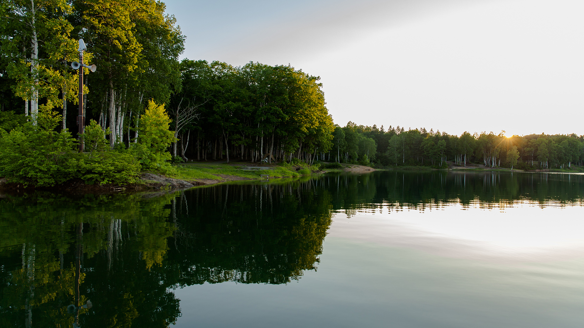 Camping at Lake Shumarinai